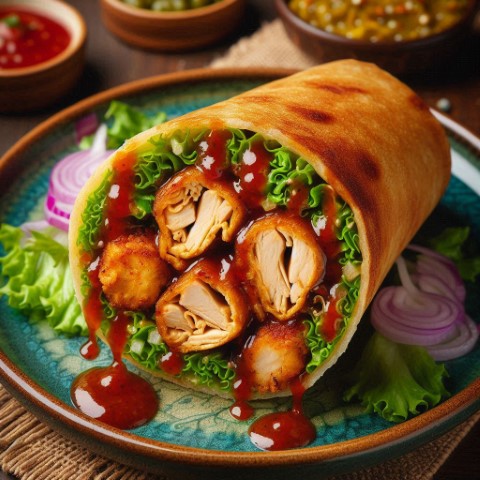 Chicken Chuttni Roll machlipalla.pk