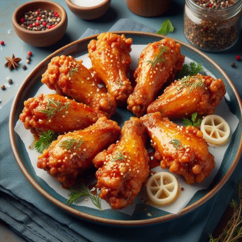 Fried Chicken Wings Machlipalla.pk